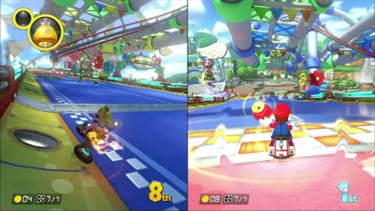 Multicamera course project: Mario Kart