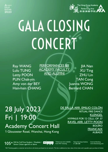 Thumbnail Academy Cello Festival 2023: Gala Closing Concert