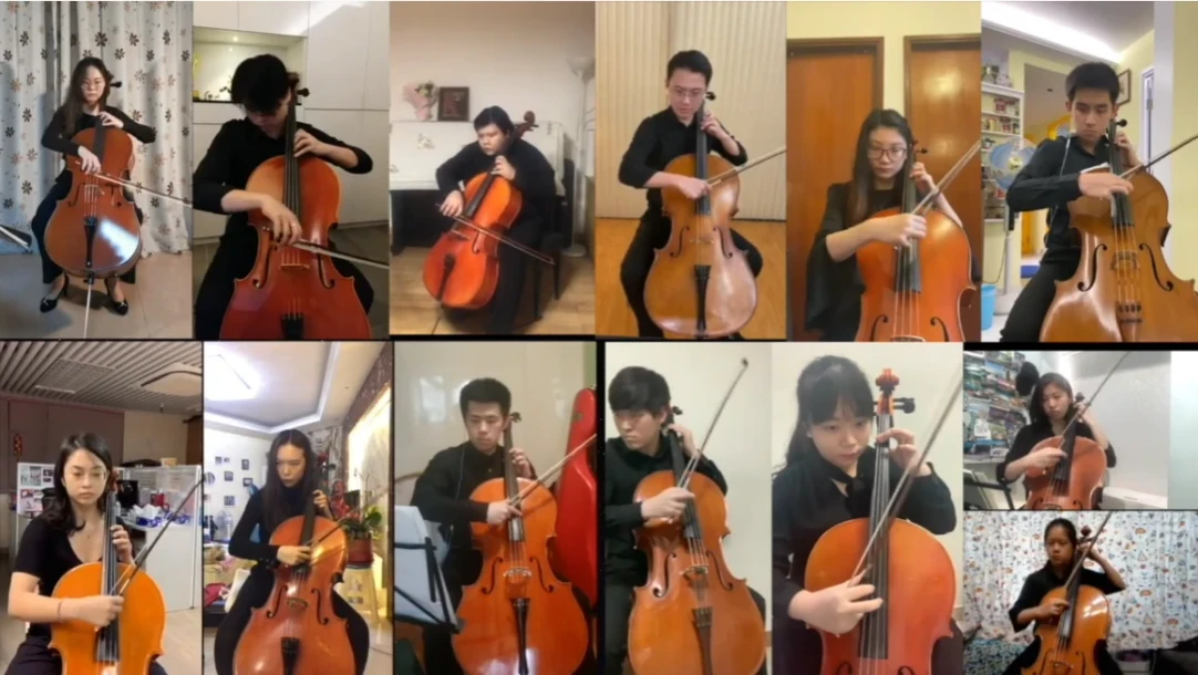 Let Music Keep Our Spirits Up! - "Ritual Fire Dance" by HKAPA's Cello Ensemble