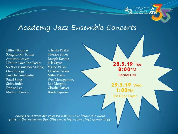 Thumbnail Academy Jazz Ensemble Lunchtime Concert 