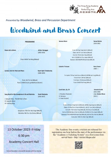 Thumbnail Academy Woodwind and Brass Concert