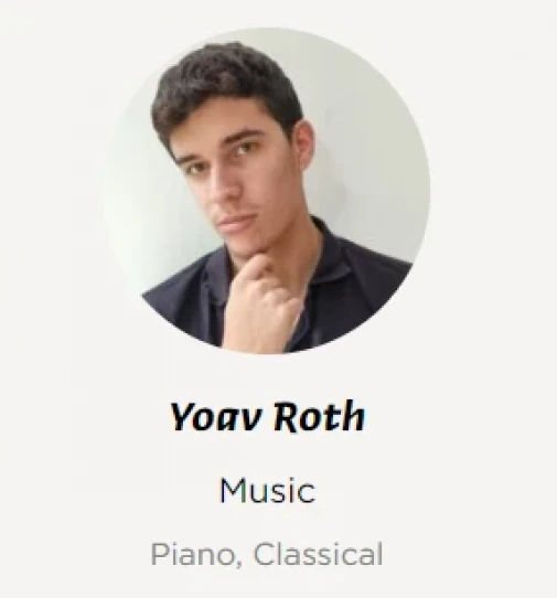 以色列钢琴家音乐会 - Yoav Roth