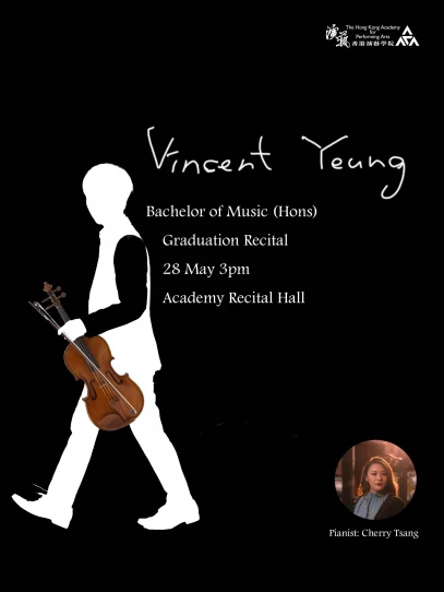 Academy Bachelor of Music (Honours) Degree Graduation Recital: Yeung Pok-yin (Viola)