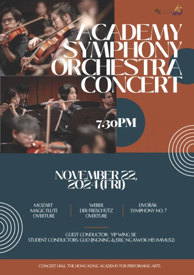 Academy Symphony Orchestra Concert - A Celebration of Antonín Dvořák's Legacy  -  Conductors: Yip Wing-sie & Academy Student Conductors